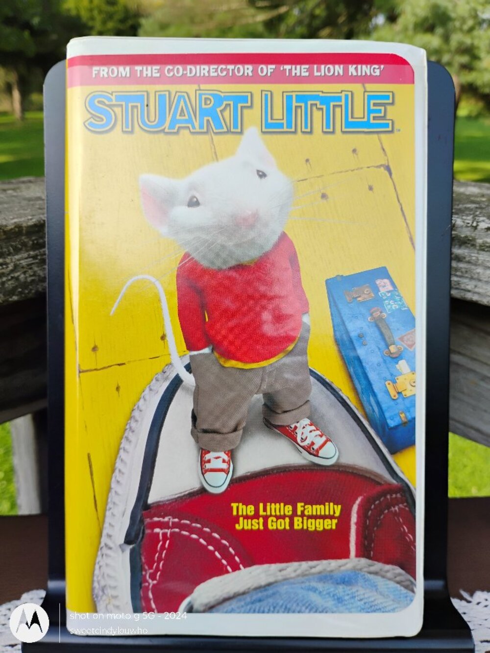 Stuart Little VHS clam shell box Columbia Pictures dated 2000 family classic